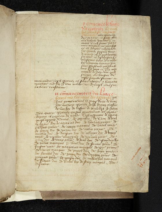 Livre des Esperitz