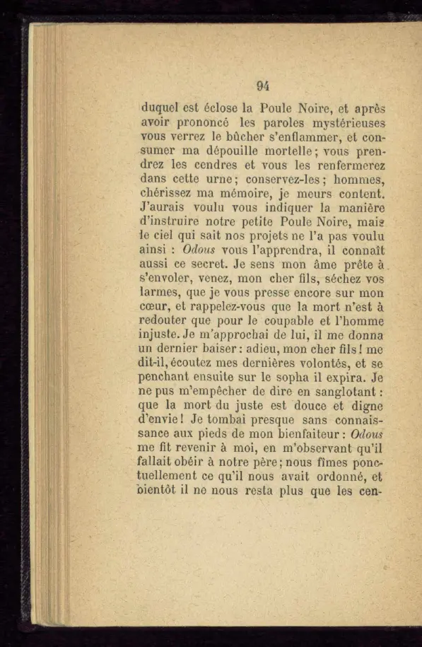 La Gallina Negra · La Poule Noire — facsímil · página 092 · dominio público