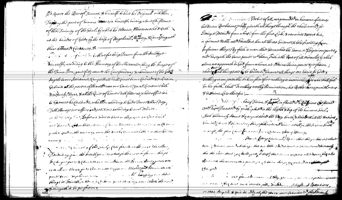 Janua Magica Reserata — facsímil · Faith and Divine Power · dominio público