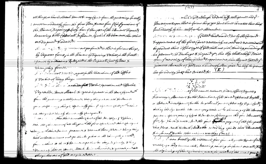 Janua Magica Reserata — lámina grabada · Fourfold Operations and Spirits · dominio público