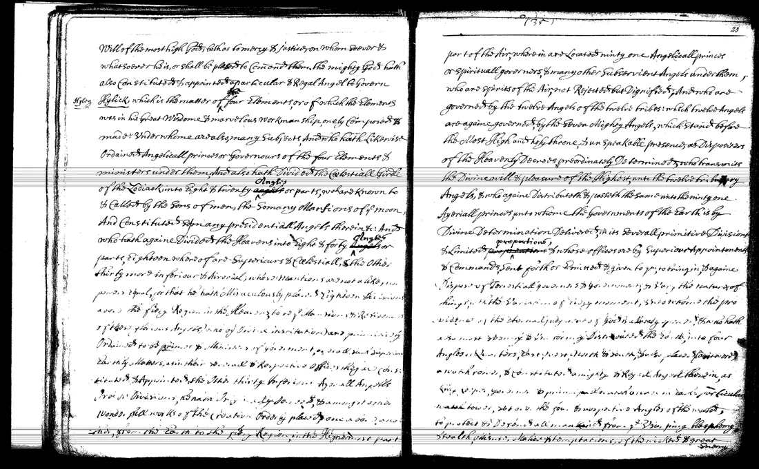 Janua Magica Reserata — facsímil · Hylick and Ayeriall princes · dominio público