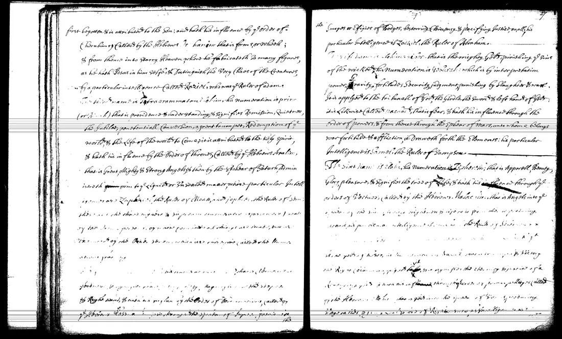 Janua Magica Reserata — lámina grabada · Geburah and Tiphereth · dominio público