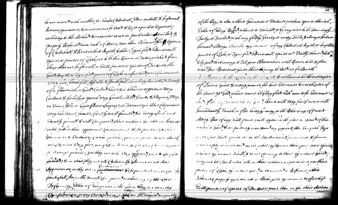 Janua Magica Reserata — facsímil · Good Angells of Light · dominio público