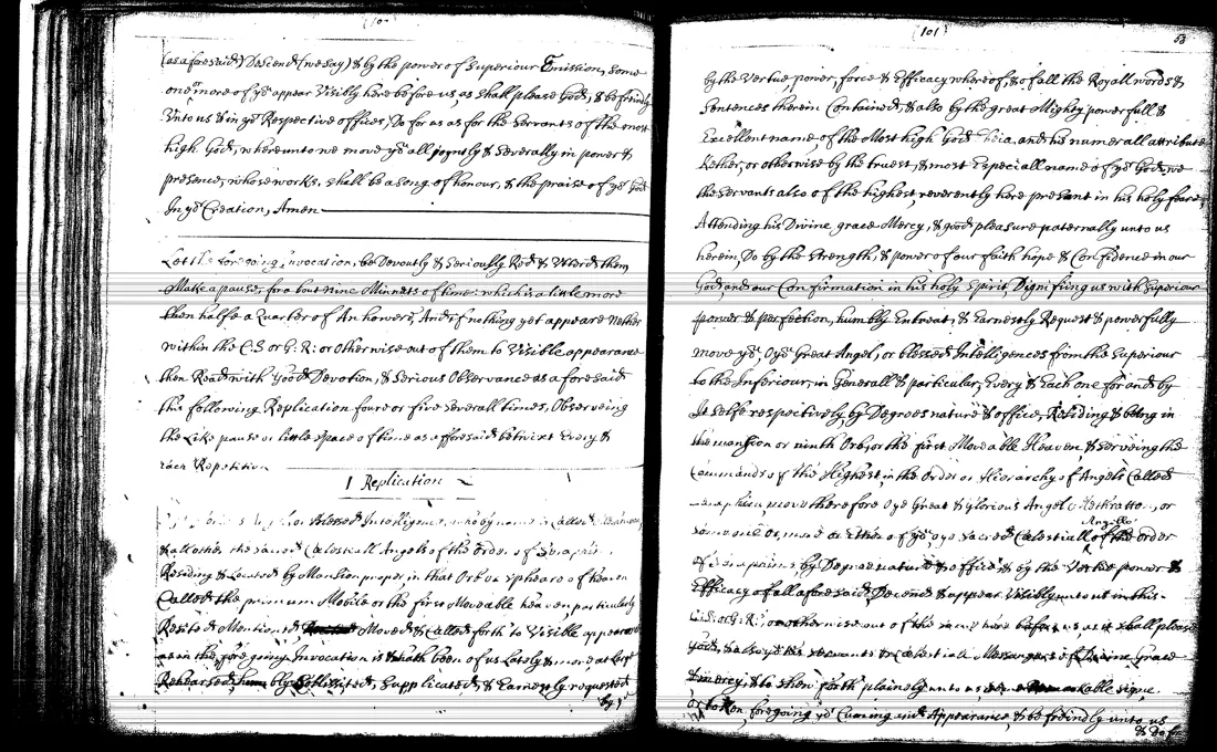 Janua Magica Reserata — facsímil · A Replication · dominio público