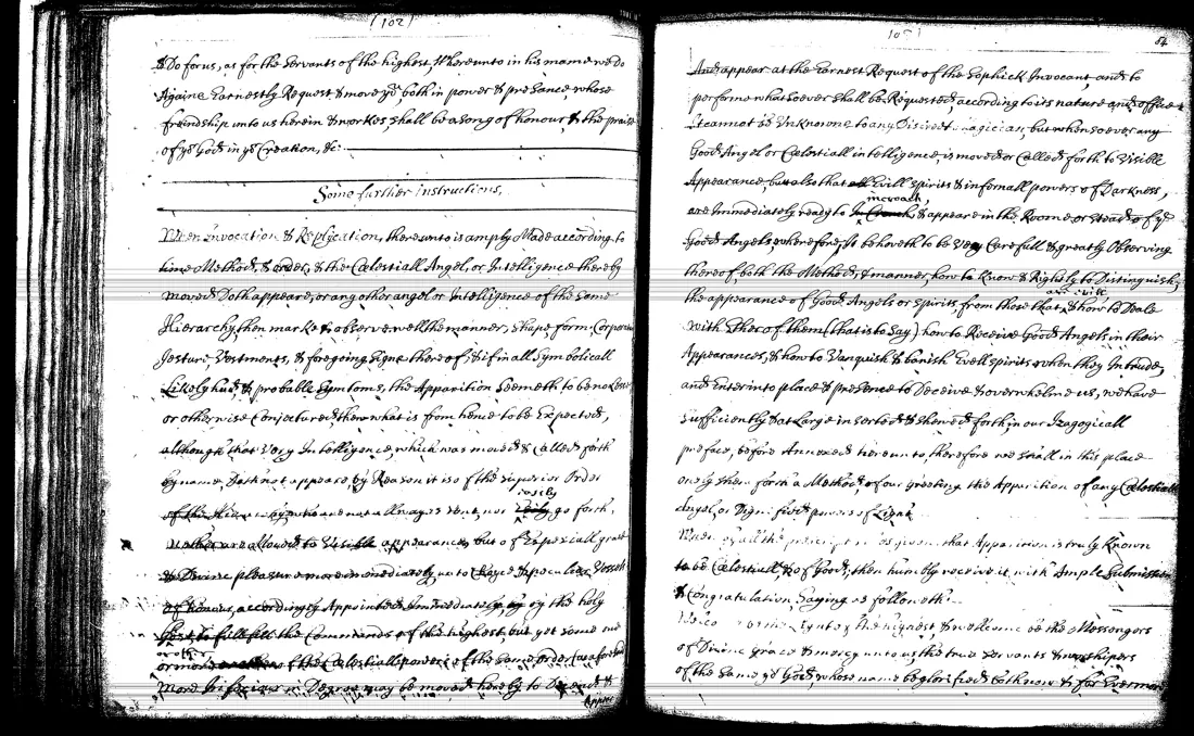 Janua Magica Reserata — facsímil · Some further instructions · dominio público
