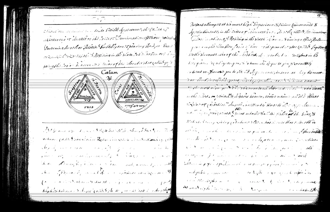 Janua Magica Reserata — lámina grabada · Caelum and Jupiter · dominio público