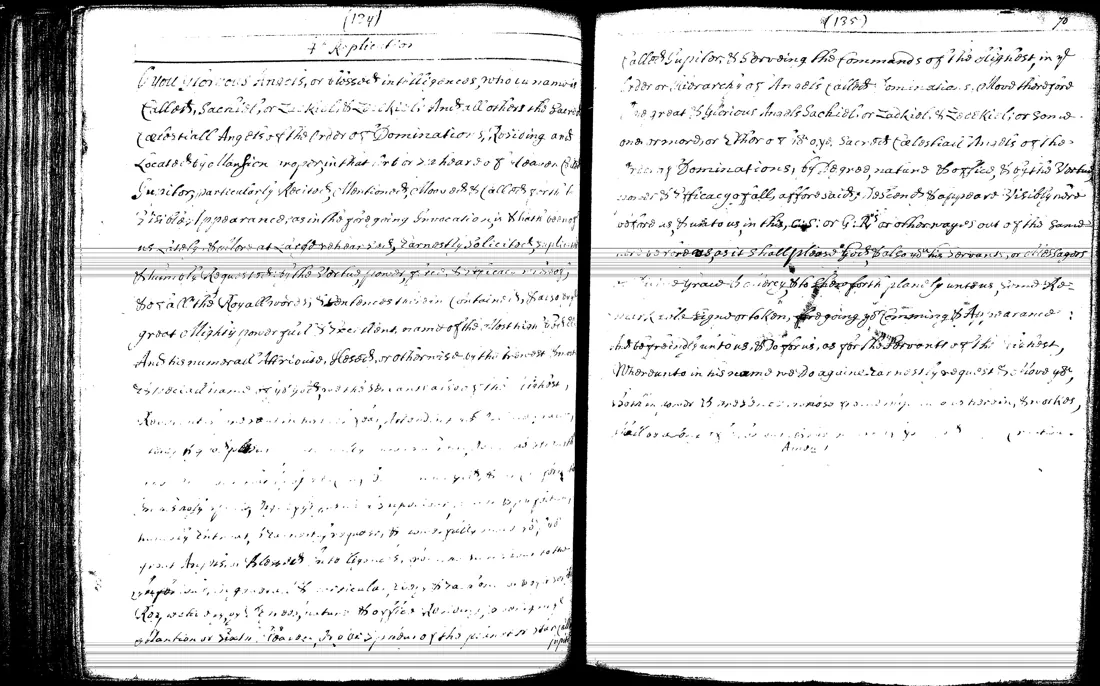 Janua Magica Reserata — facsímil · Order of Dominations · dominio público