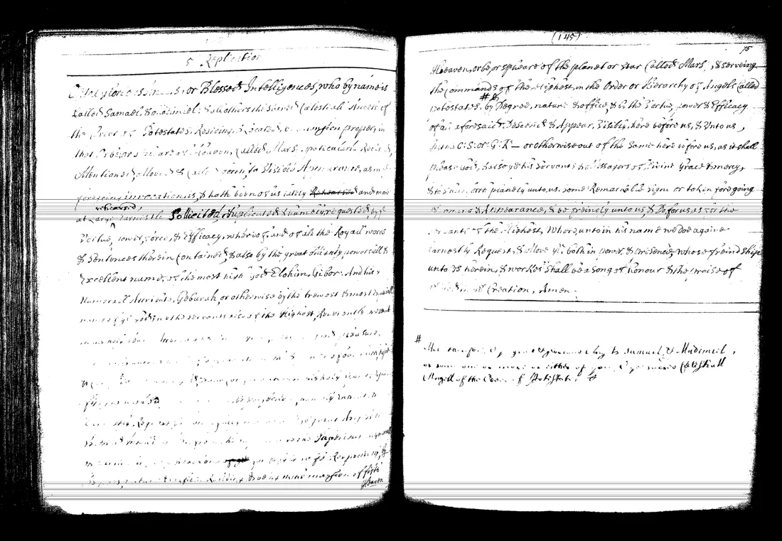 Janua Magica Reserata — facsímil · Replicatio to Samael · dominio público