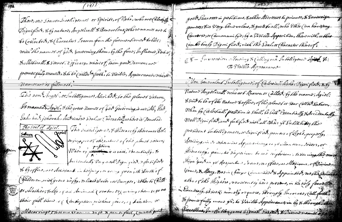 Janua Magica Reserata — lámina grabada · Agiel to Visible Appearance · dominio público