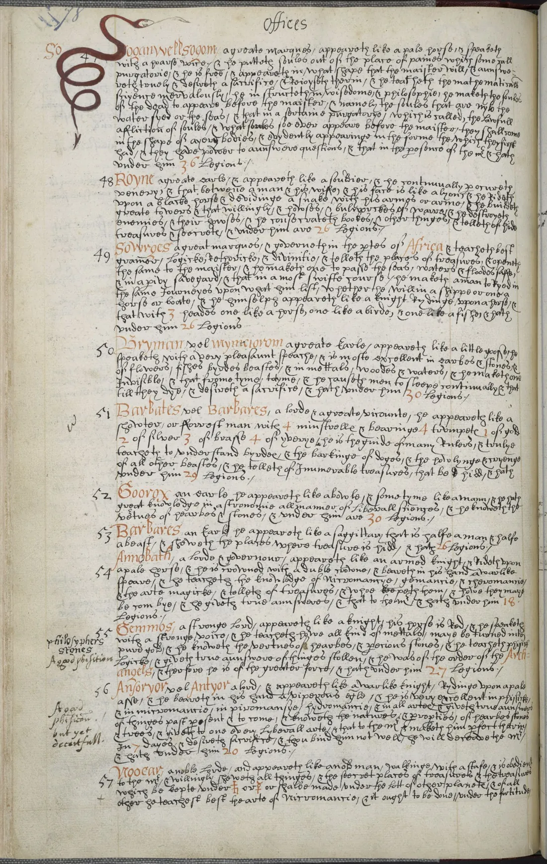 Liber Officiorum Spirituum — facsímil · p. 78 · dominio público