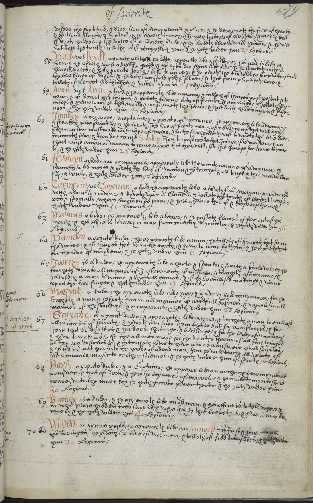 Liber Officiorum Spirituum — facsímil · p. 79 · dominio público