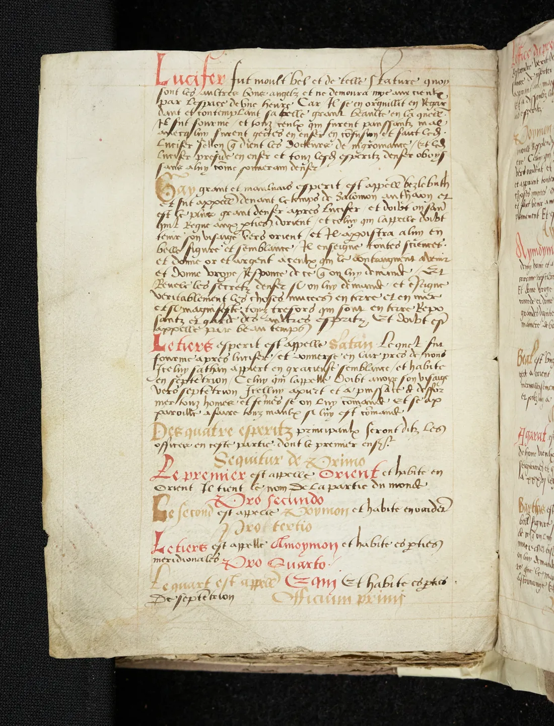 Livre des Esperitz — facsímil · f. 179v · dominio público