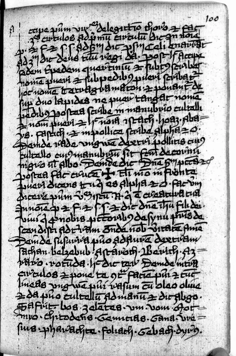 Manual de Múnich (Clm 849) — facsímil · fol. 100r · dominio público