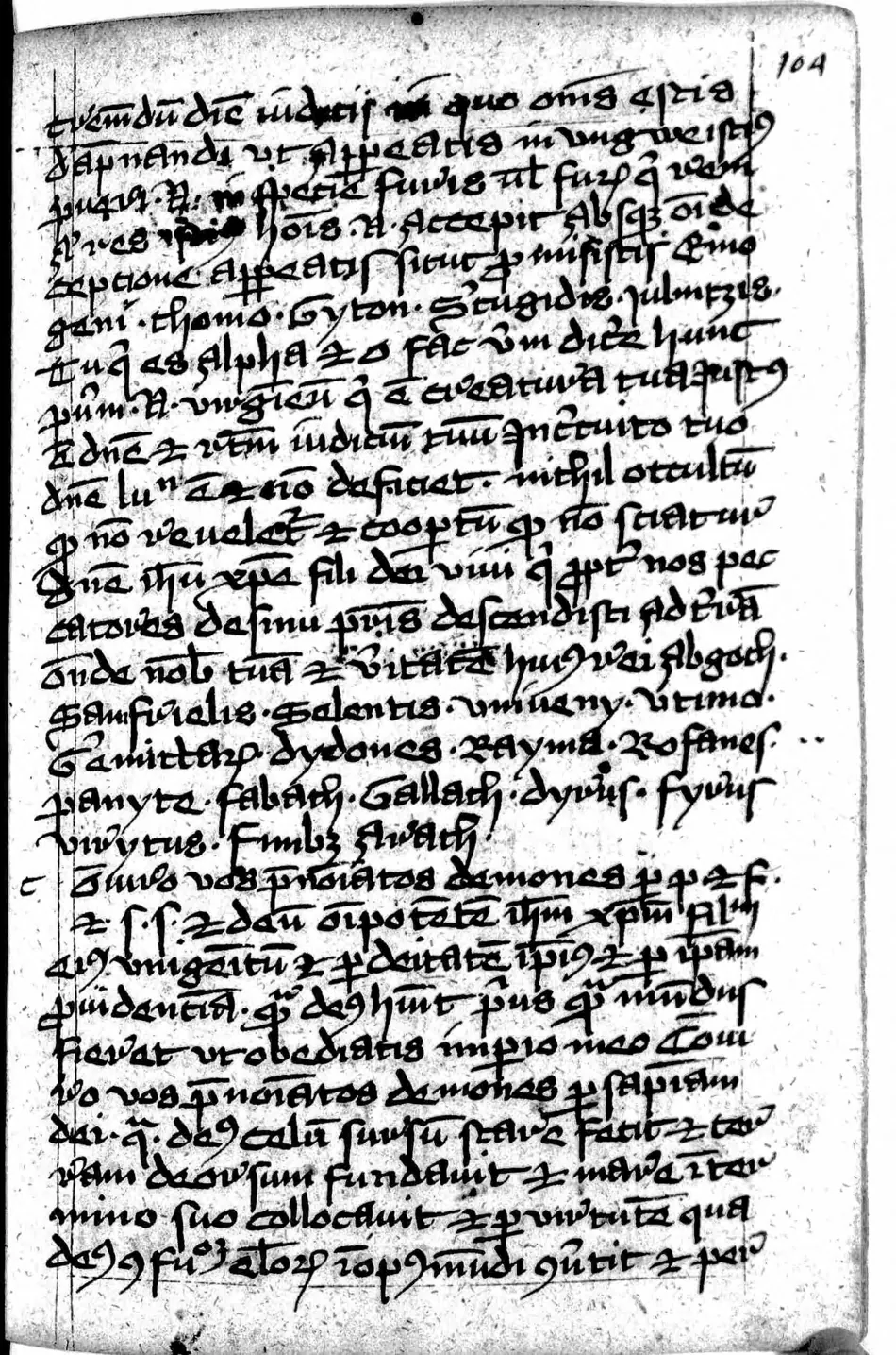 Manual de Múnich (Clm 849) — facsímil · fol. 104r · dominio público