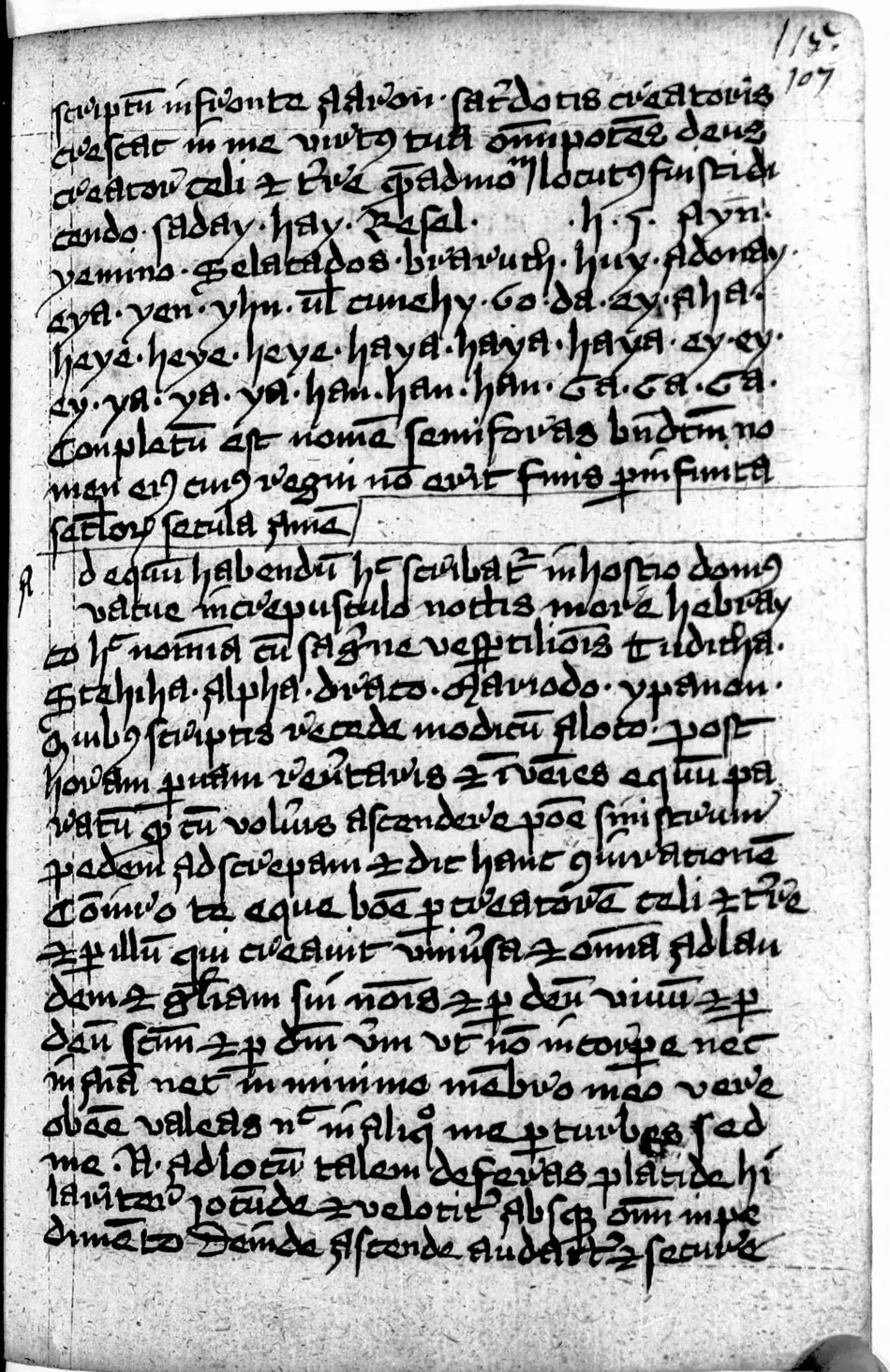 Manual de Múnich (Clm 849) — facsímil · fol. 107r · dominio público