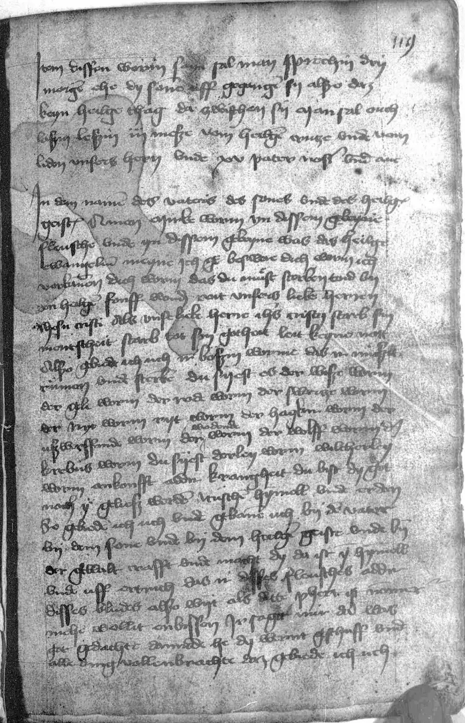 Manual de Múnich (Clm 849) — facsímil · fol. 119r · dominio público