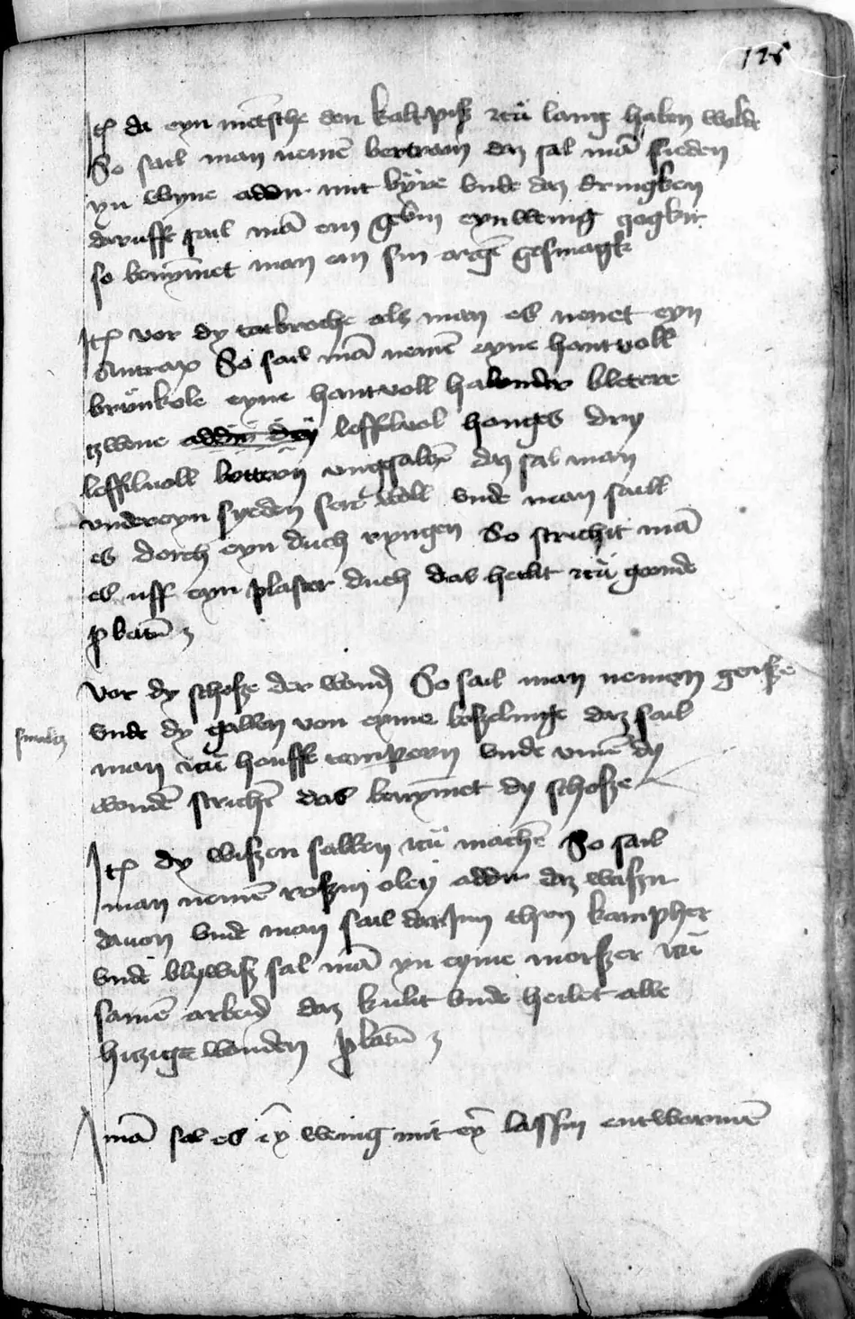 Manual de Múnich (Clm 849) — facsímil · fol. 125r · dominio público