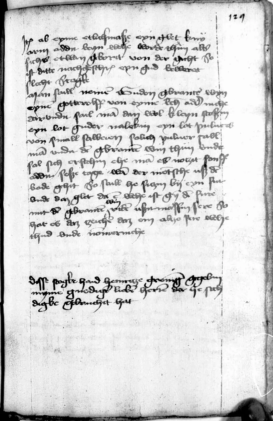 Manual de Múnich (Clm 849) — facsímil · fol. 129r · dominio público