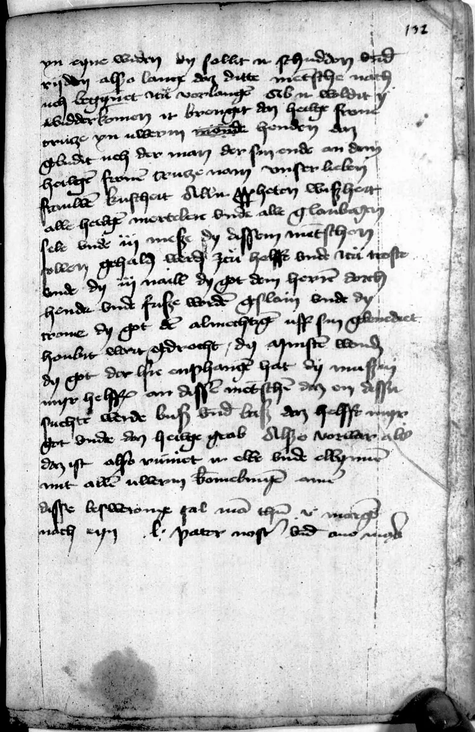 Manual de Múnich (Clm 849) — facsímil · fol. 132r · dominio público