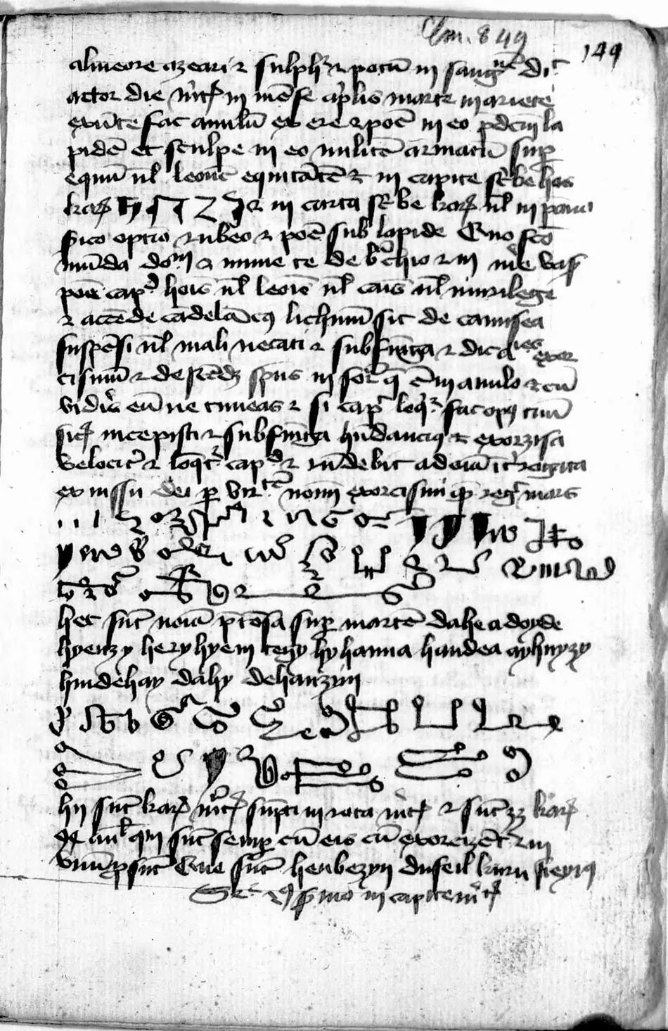 Manual de Múnich (Clm 849) — lámina grabada · fol. 149r · dominio público