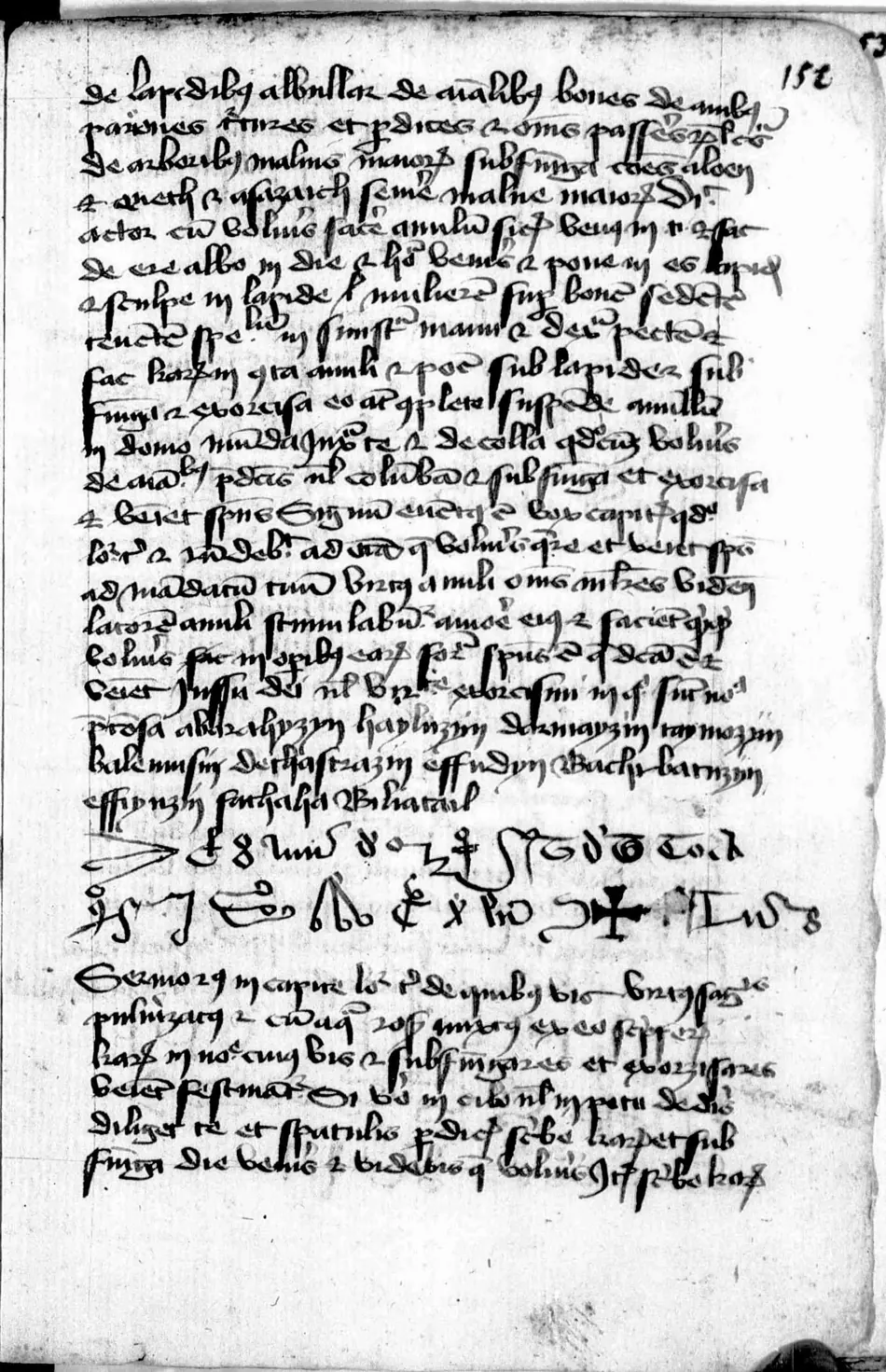 Manual de Múnich (Clm 849) — facsímil · fol. 152r · dominio público