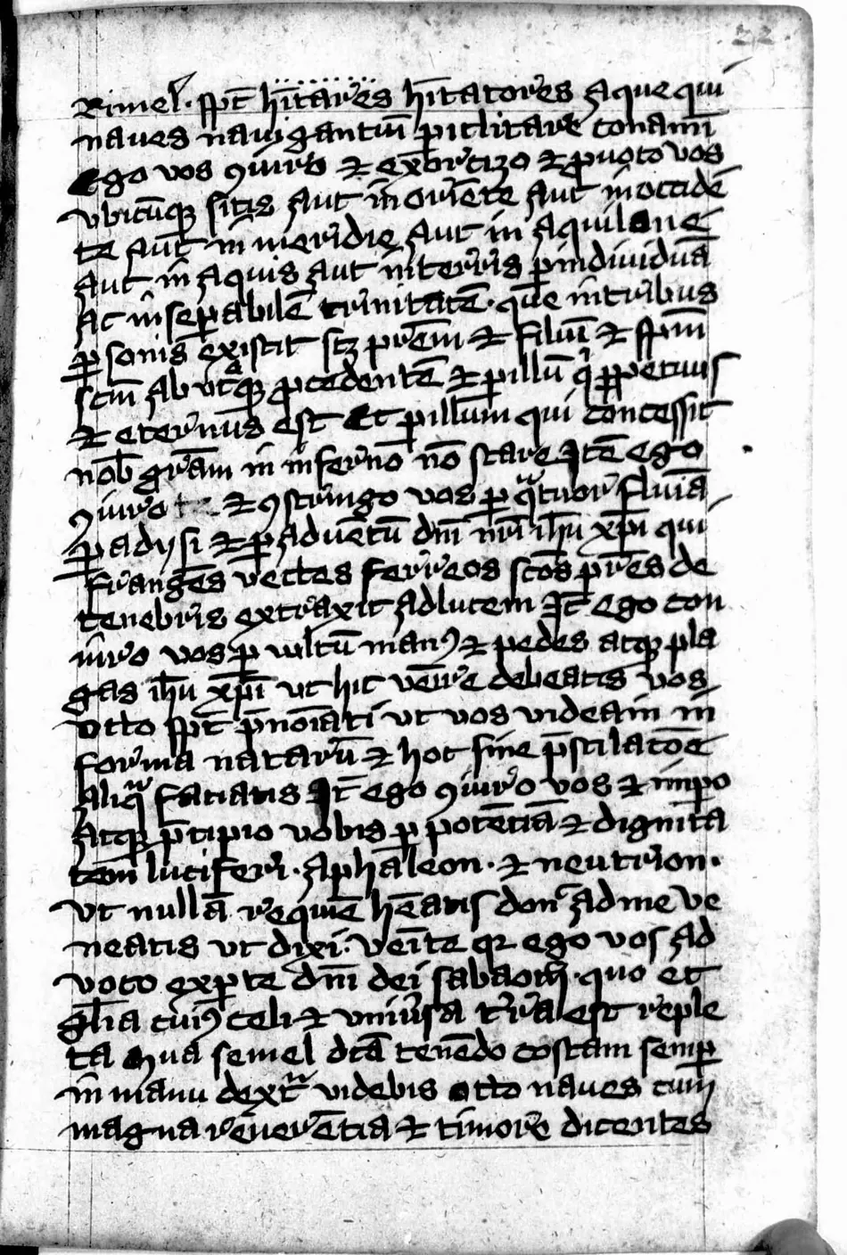 Manual de Múnich (Clm 849) — facsímil · fol. 22r · dominio público