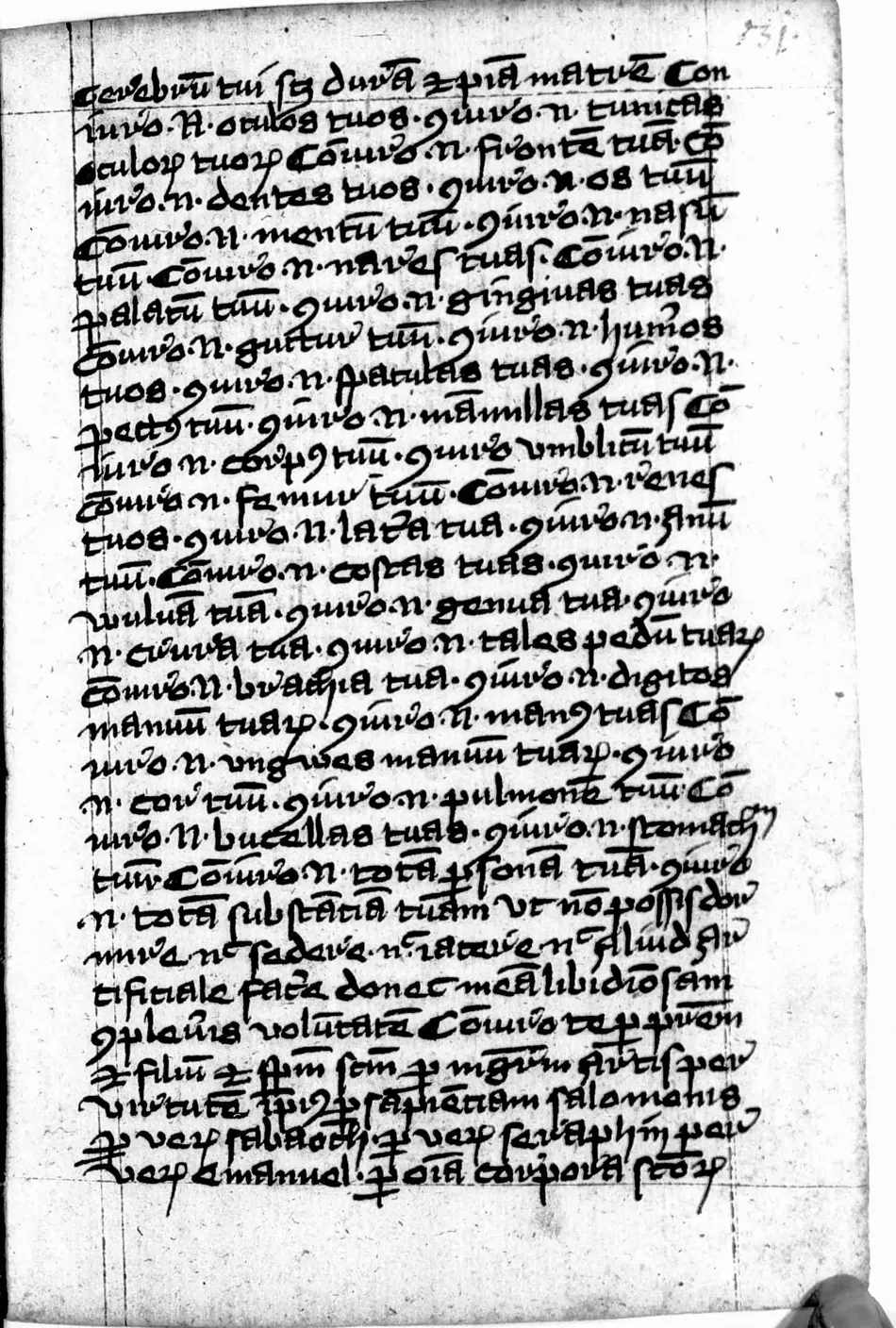 Manual de Múnich (Clm 849) — facsímil · fol. 31r · dominio público
