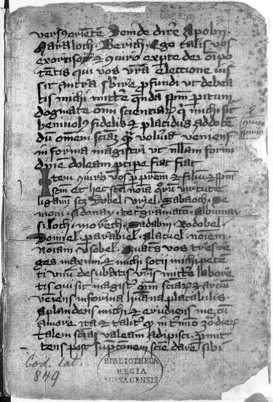 Manual de Múnich (Clm 849) — facsímil · fol. 3r · dominio público