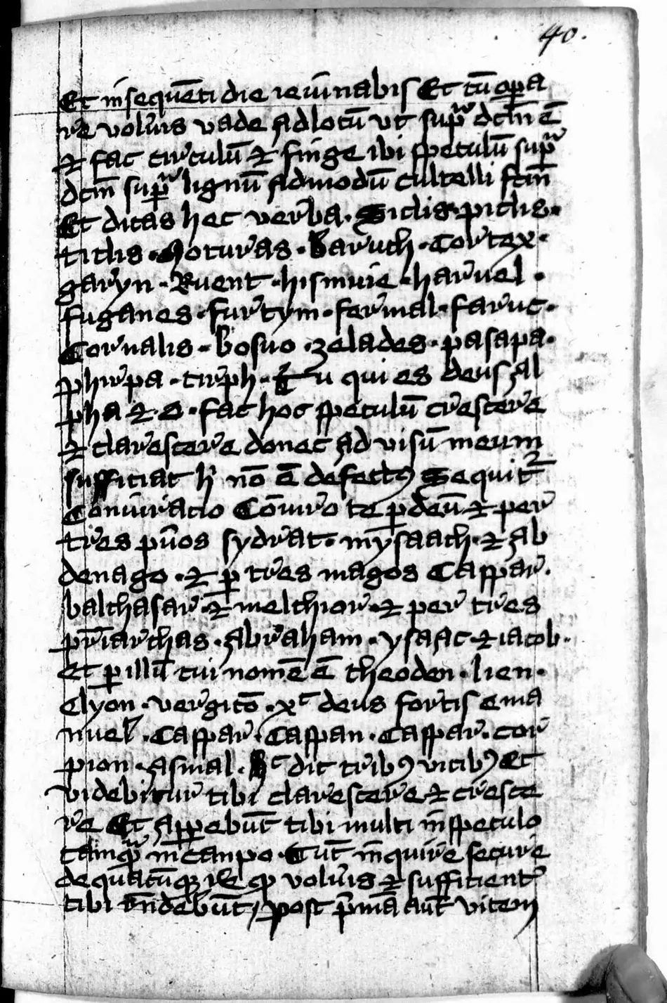 Manual de Múnich (Clm 849) — facsímil · fol. 40r · dominio público
