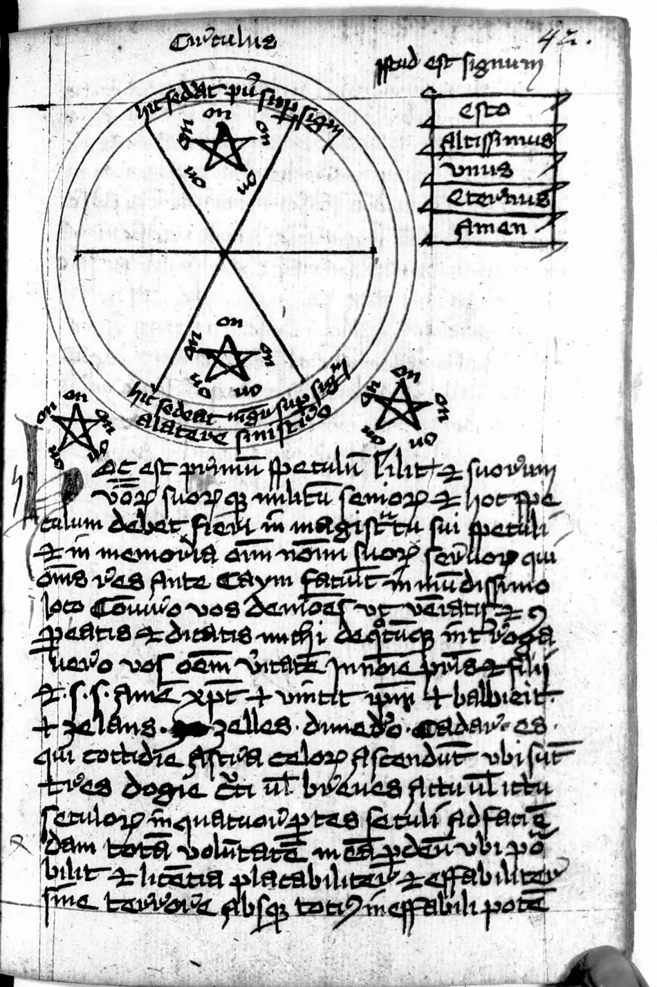 Manual de Múnich (Clm 849) — facsímil · fol. 42r · dominio público