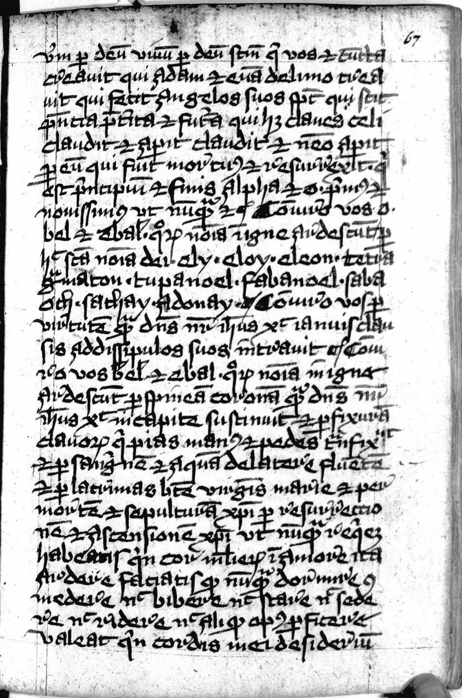 Manual de Múnich (Clm 849) — facsímil · fol. 67r · dominio público
