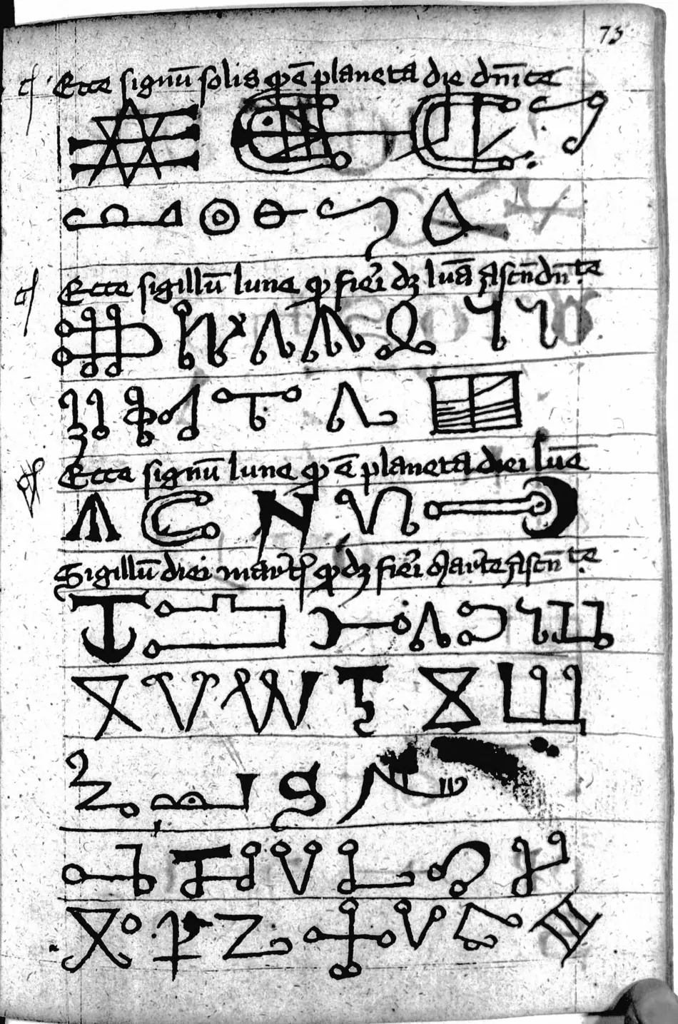 Manual de Múnich (Clm 849) — facsímil · fol. 73r · dominio público