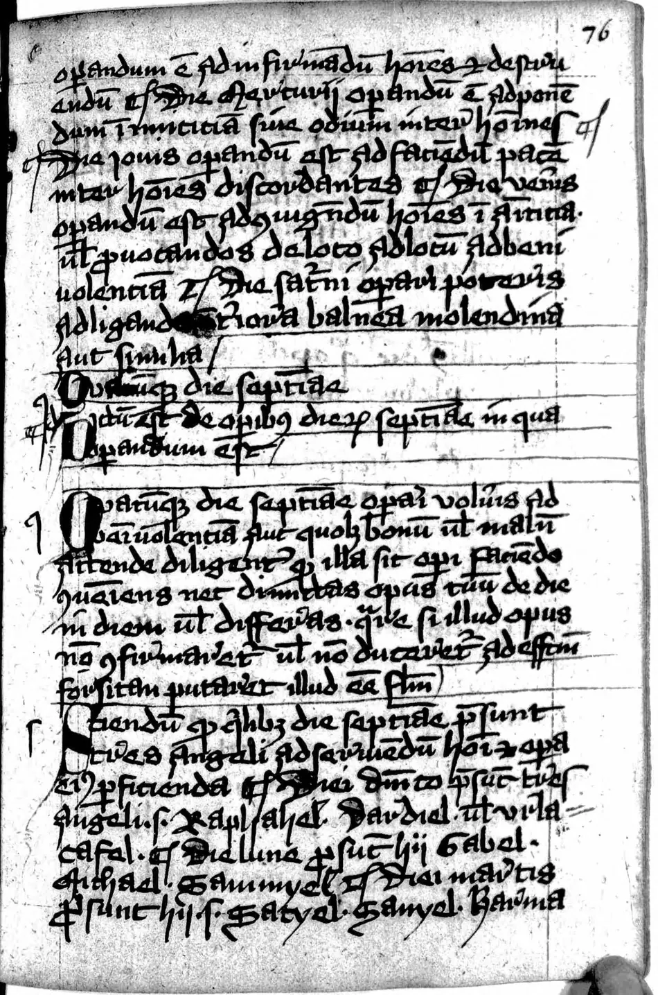 Manual de Múnich (Clm 849) — facsímil · fol. 76r · dominio público
