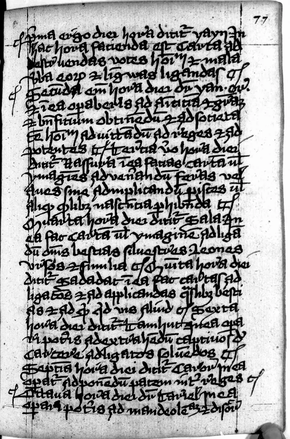 Manual de Múnich (Clm 849) — facsímil · fol. 77r · dominio público
