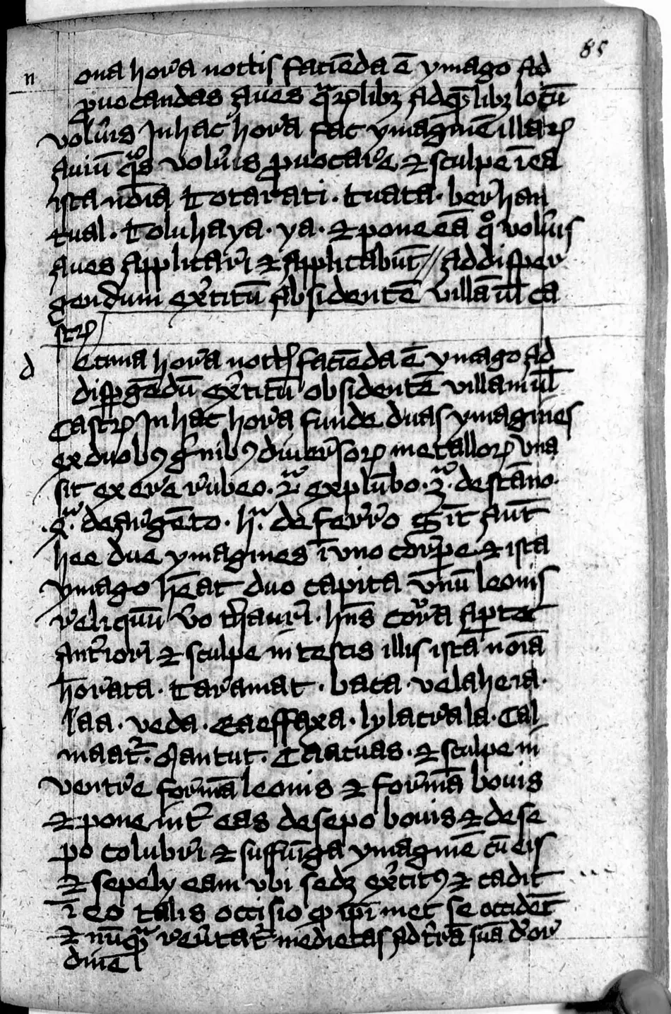 Manual de Múnich (Clm 849) — facsímil · fol. 85r · dominio público