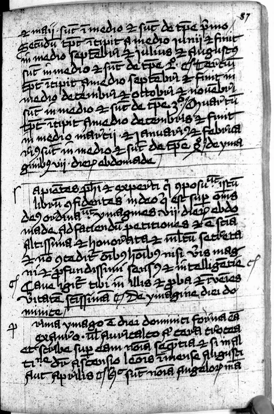 Manual de Múnich (Clm 849) — facsímil · fol. 87r · dominio público