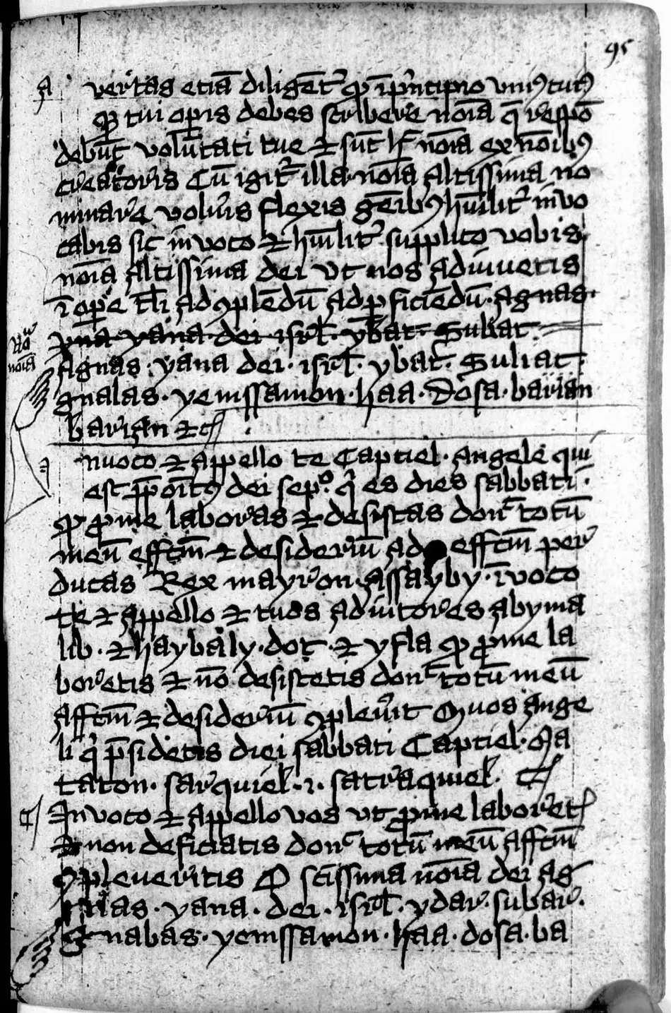Manual de Múnich (Clm 849) — facsímil · fol. 95r · dominio público