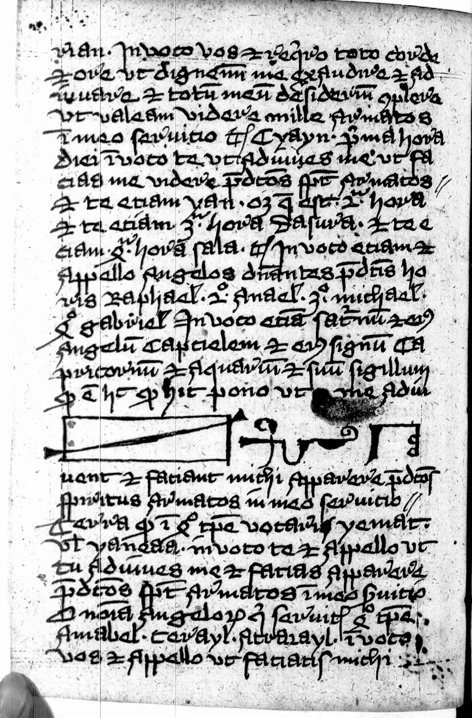 Manual de Múnich (Clm 849) — lámina grabada · fol. 95v · dominio público