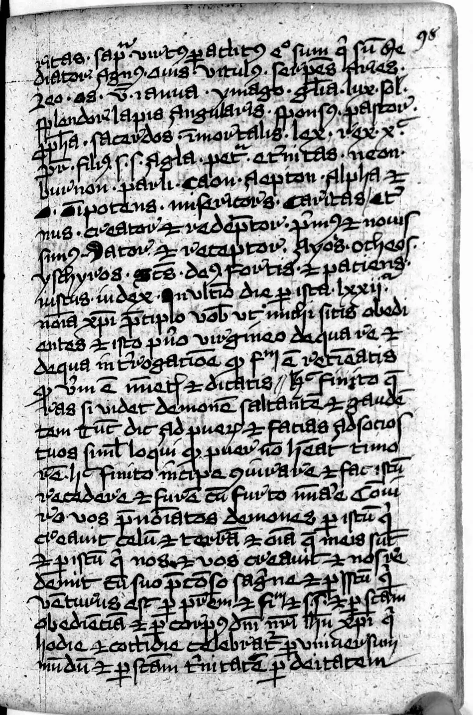 Manual de Múnich (Clm 849) — facsímil · fol. 98r · dominio público