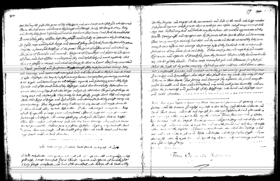 Ars Notoria — facsímil · Oraciones finales; «Finis Clavicula Salomonis» · dominio público