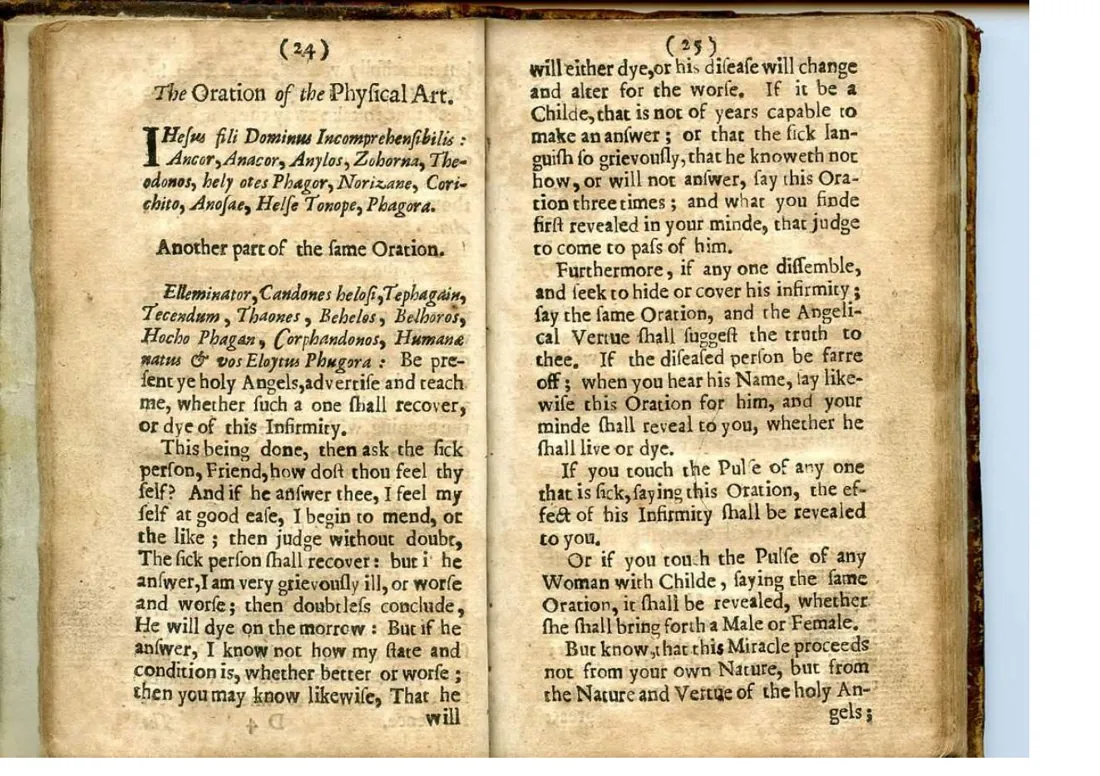 Ars Notoria (clásica) — facsímil · Oración del arte físico · dominio público